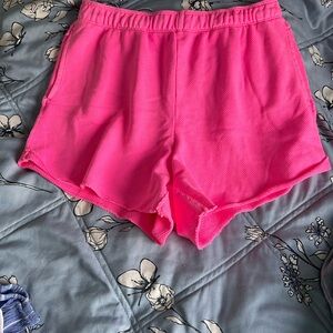 Aerie Hot Pink Athletic Shorts